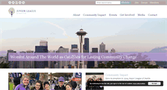 Desktop Screenshot of jrleagueseattle.org